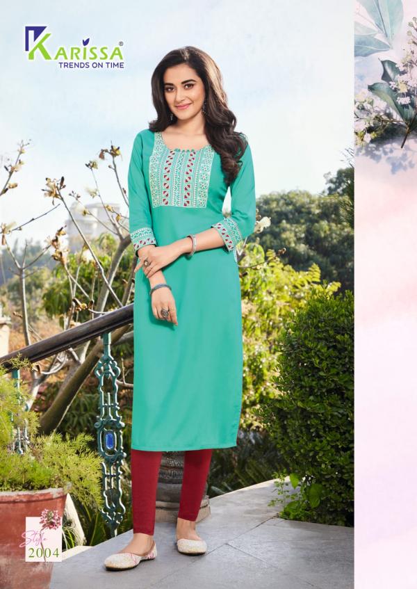 Karissa Rehana Vol 2 Rayon Designer Exclusive Kurti Collection